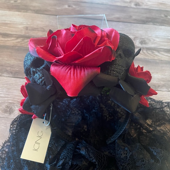 ICING | Day of Dead Floral Headband & Face Gens - Picture 3 of 5